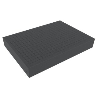 360 mm x 260 mm x 50 mm Feldherr Rasterschaumstoff Würfelschaum - Rasterweite 15 mm
