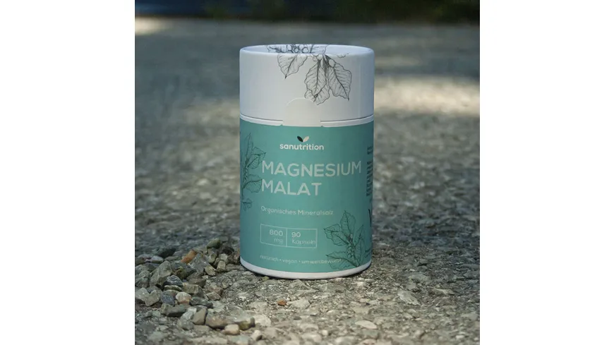 sanutrition Kapseln Magnesium Malat Mineralsalz