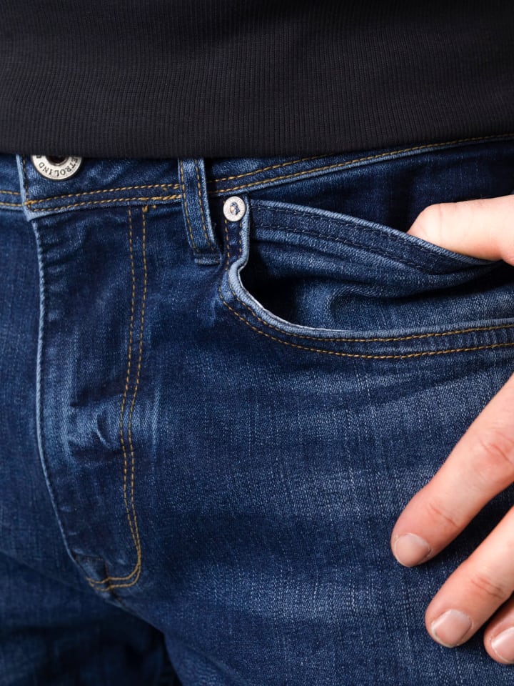 Petrol Industries Regular Tapered Fit Jeans Russel in Blau günstig kaufen