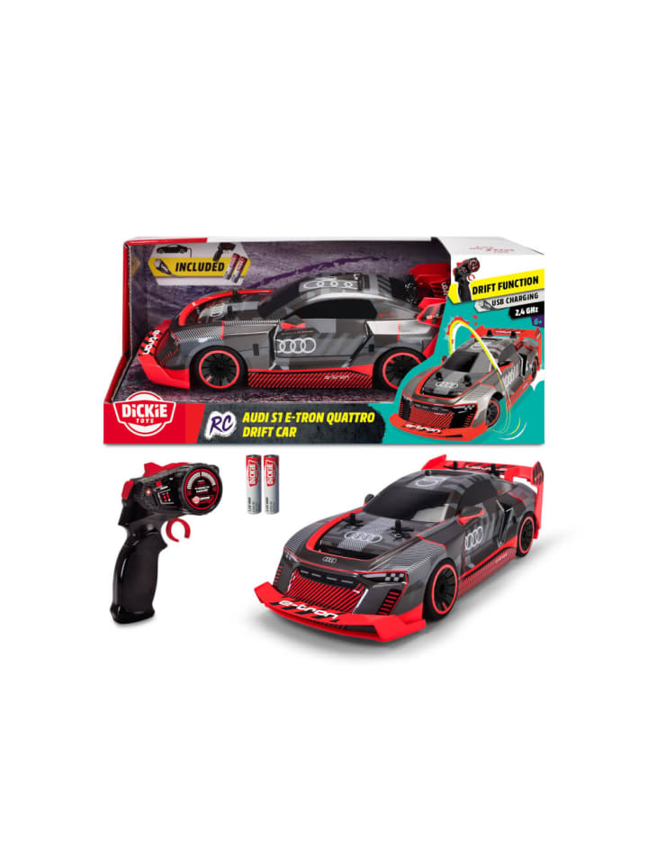 Dickie Toys Ferngesteuertes Fahrzeug Rennwagen Audi S1 Hoonitron Drift Car günstig kaufen onesize