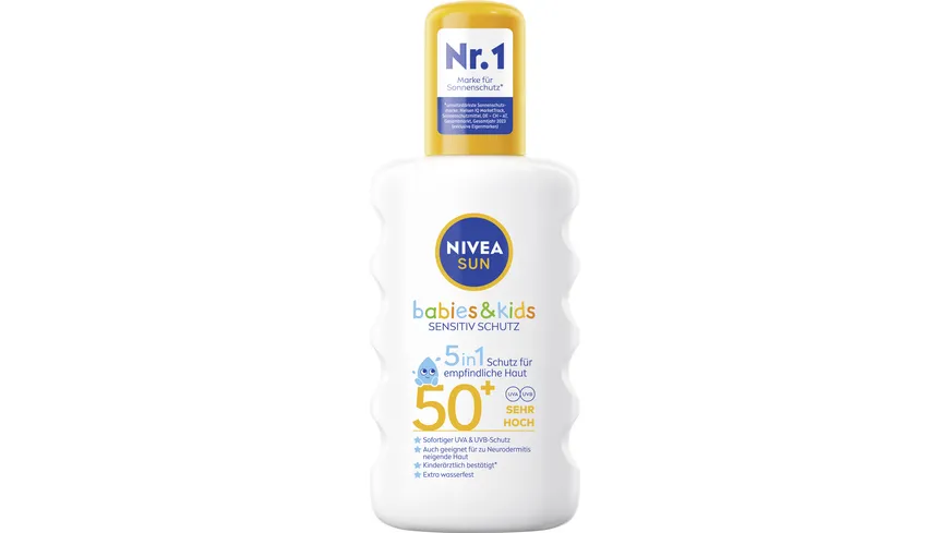 NIVEA SUN Kids Spray Schutz Sens LF50+ 200 ml