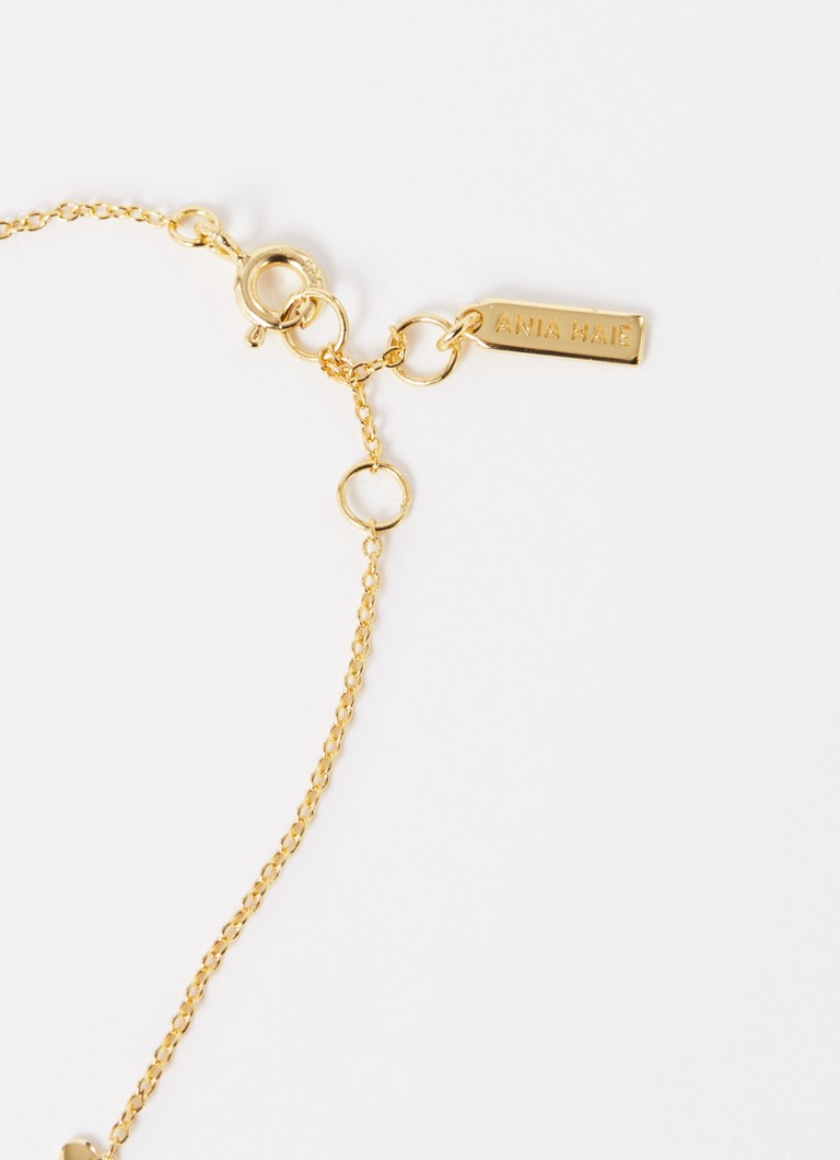 Bracciale geometrico in oro di Ania Haie