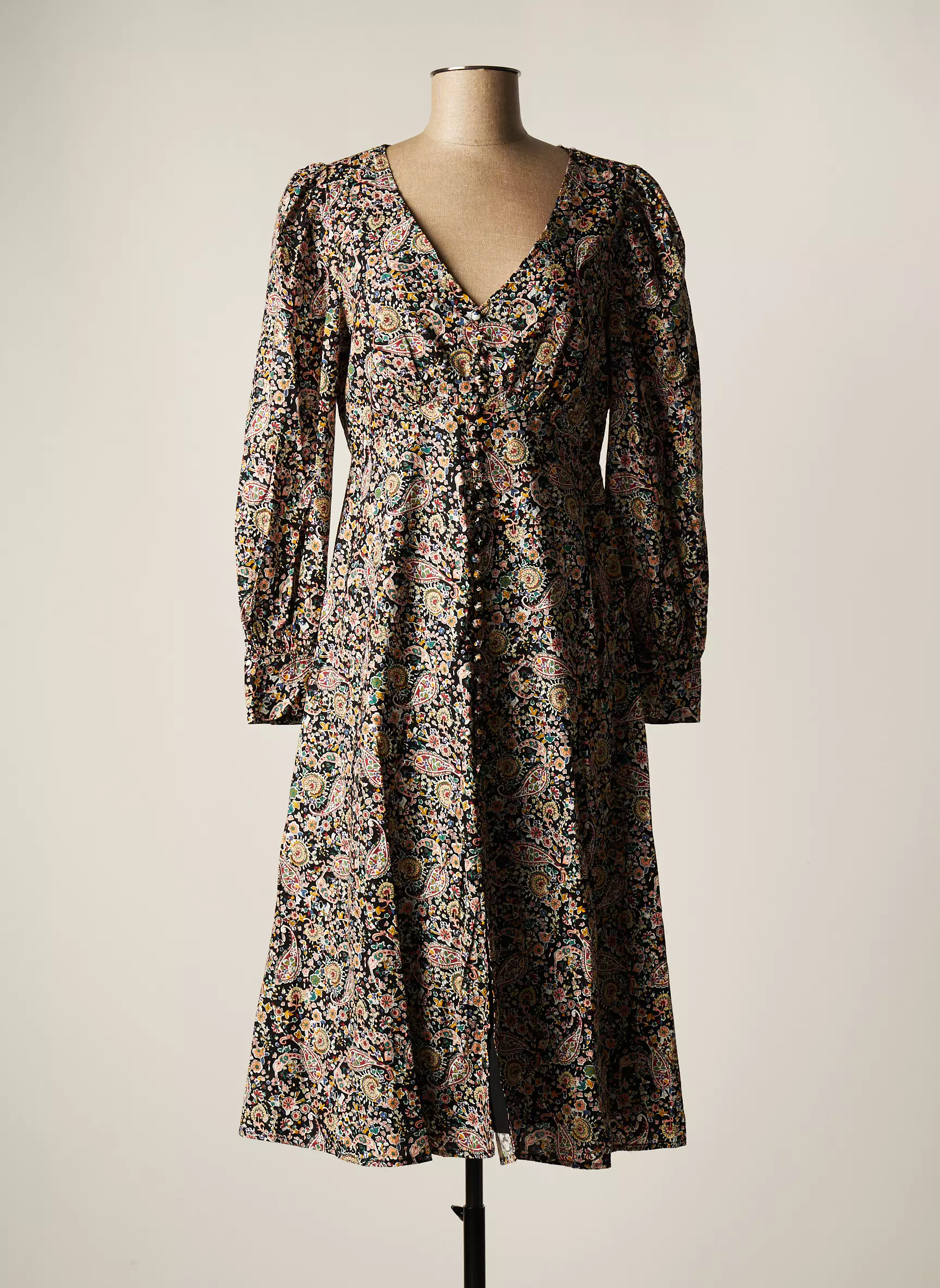 Lovie   Co Robes Mi Longues Femme couleur noir