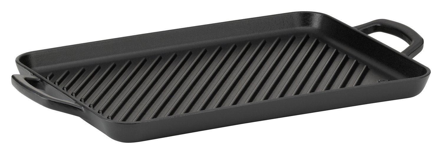 kela Auflaufform Grillplatte CALIDO, Schwarz, B 35 cm, Gusseisen