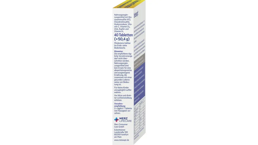 tetesept Glucosamin 1550