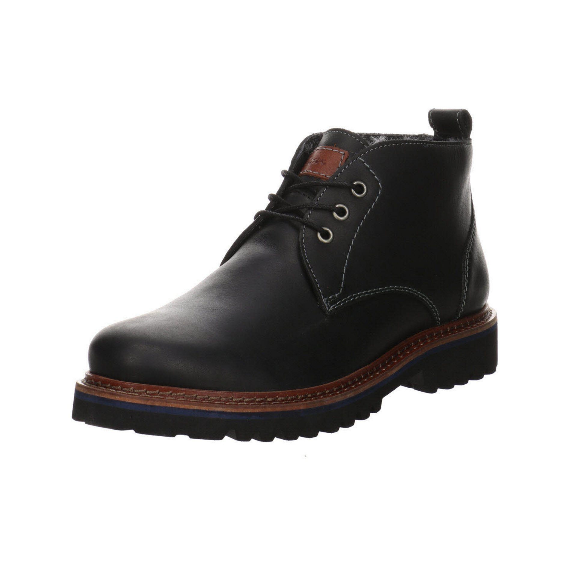 SIOUX Adalrik 701 Schnürboots Fettleder uni Chelseaboots Fettleder
