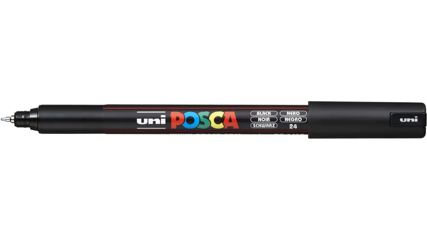 FABER-CASTELL  Marker UNI POSCA PC-1MR schwarz schwarz