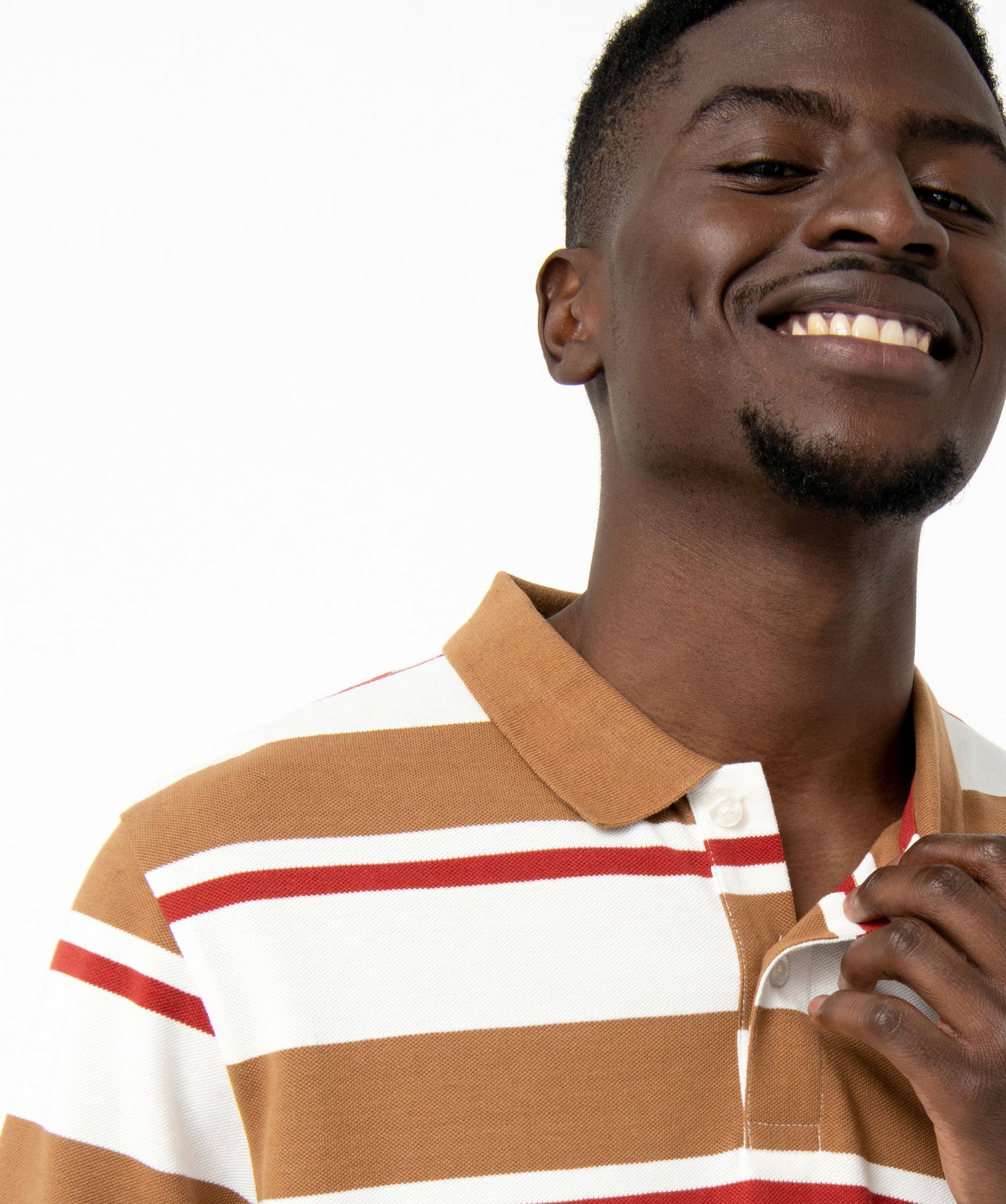 Polo homme à rayures multicolores raye | GEMO