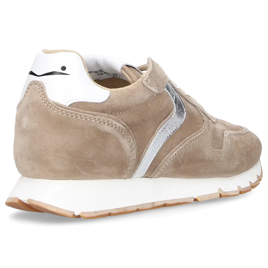 VOILE BLANCHE - Sneaker low JULIA SUEDE Kalbsleder - beige