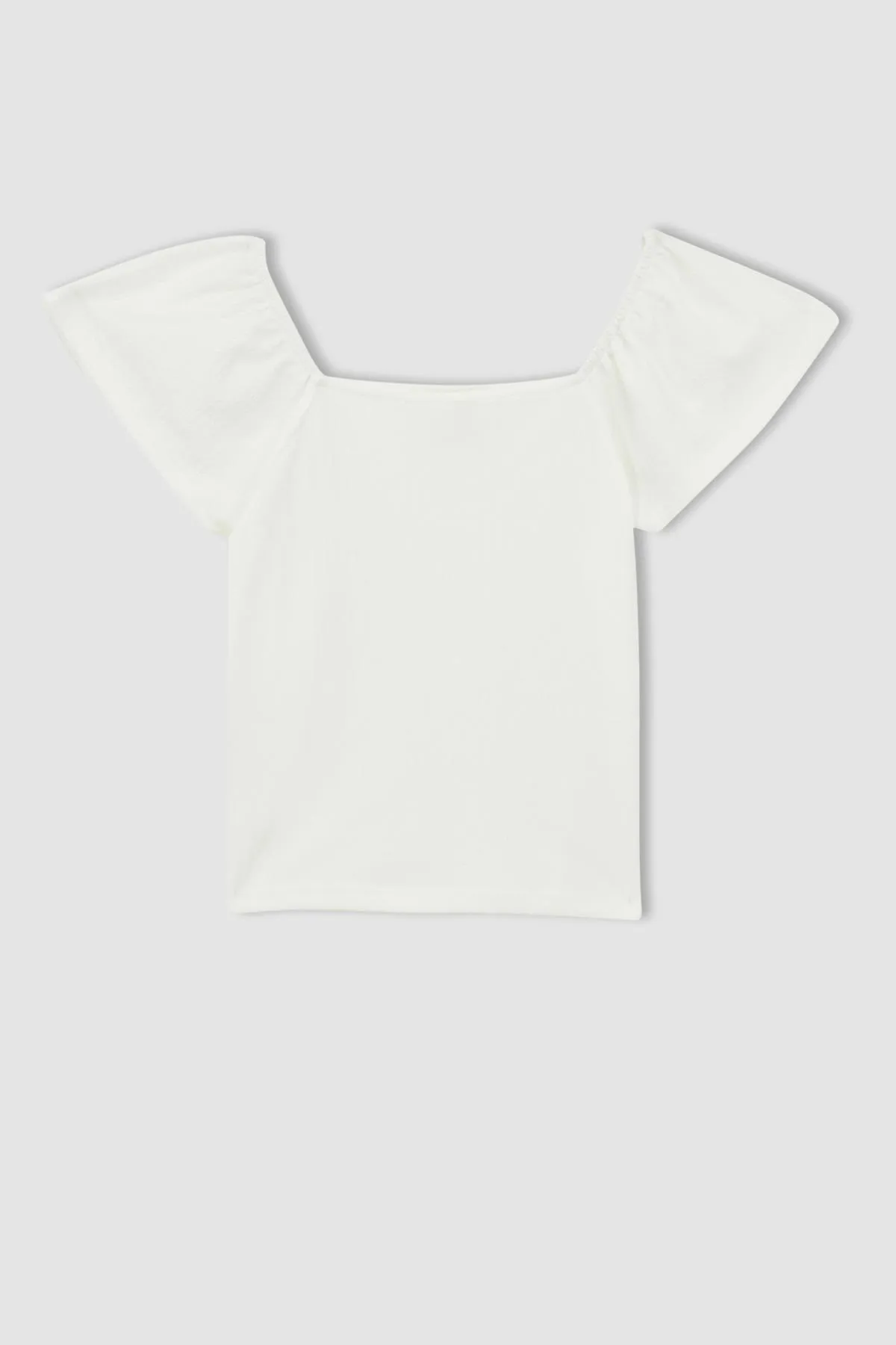 DeFacto  Kurzarm-T-Shirt für Mädchen mit normaler Passform