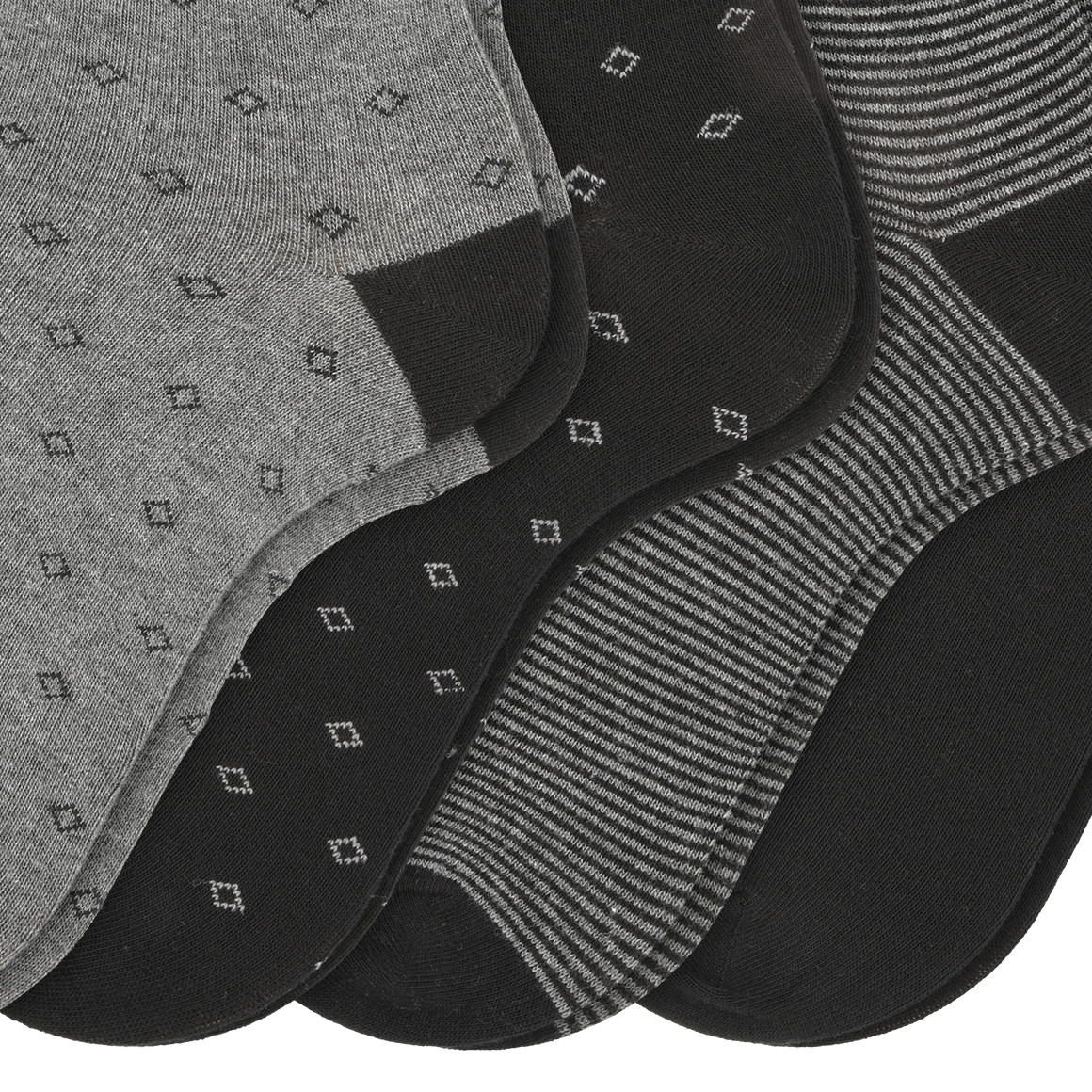 4 Paar Herren Socken in verschiedenen Dessins