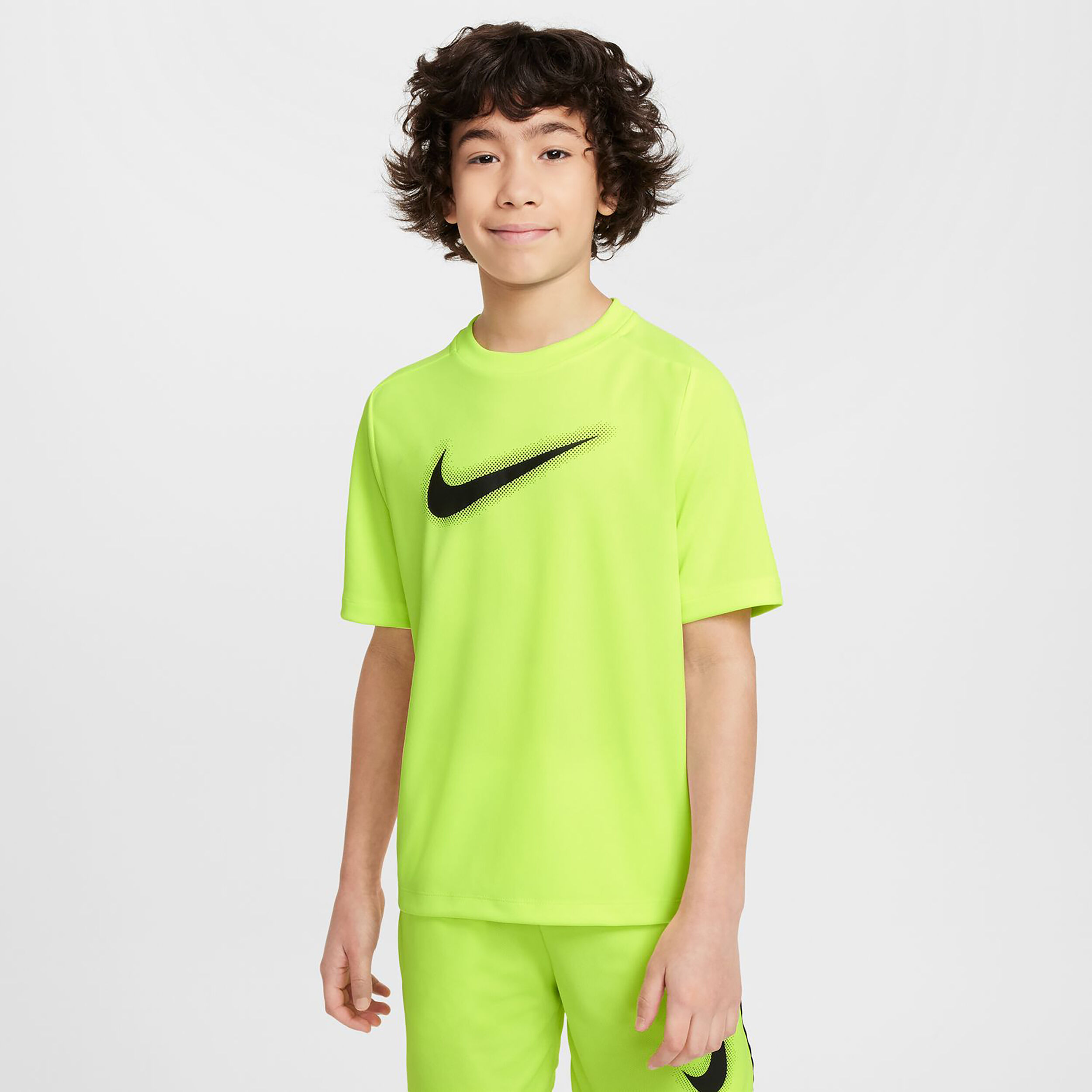Dri-Fit Multi T-Shirt Jungen - Neongelb