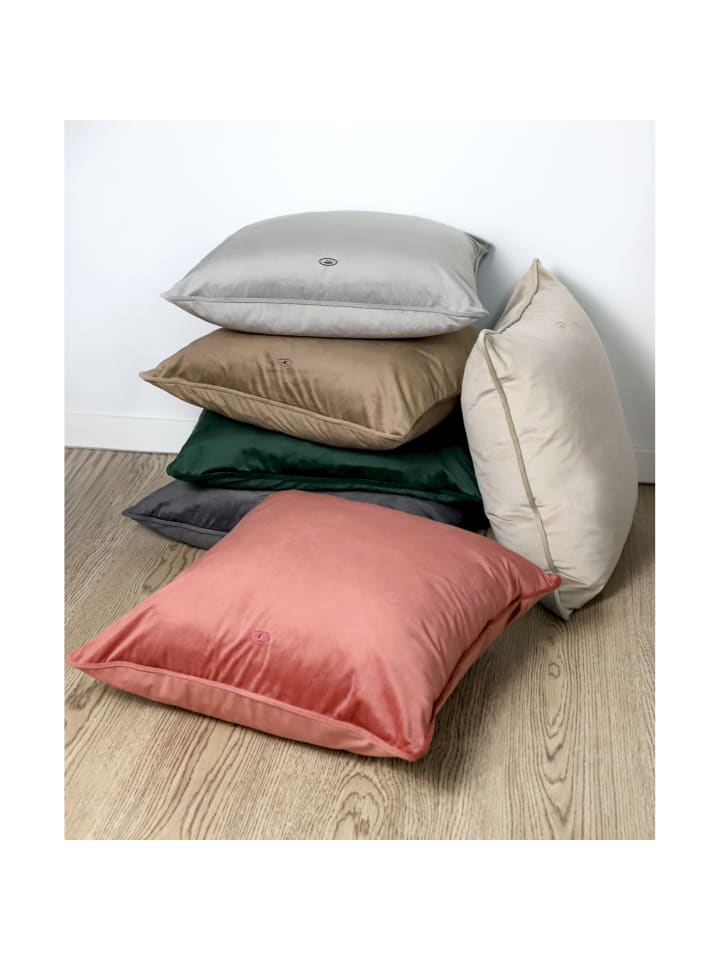 Tom Tailor TT Kissenhülle 2er Set VelvetSignature 45 x 45 cm in Rose günstig kaufen 45 x 45 cm