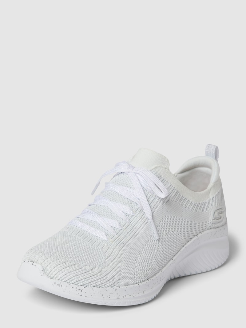 Sneaker mit Schnürverschluss in weiß