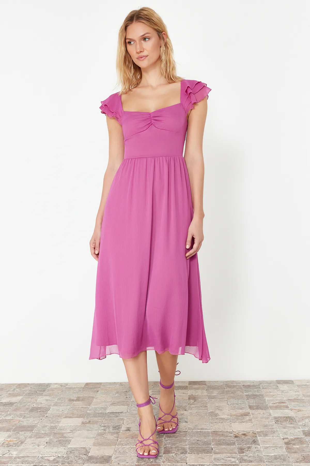 Trendyol Collection  Kleid - Rosa - Skater