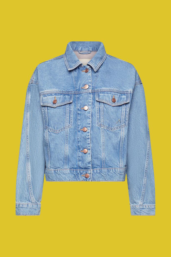 Denim-Jacke aus reiner Baumwolle