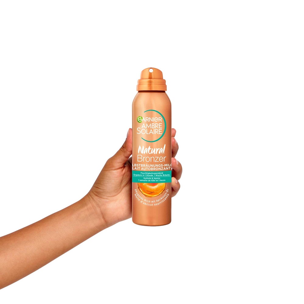 garnier Ambre Solaire Natural Bronzer Brume Corps Autobronzante Brume corps autobronzante pour un hâle doré et lumineux sans traces