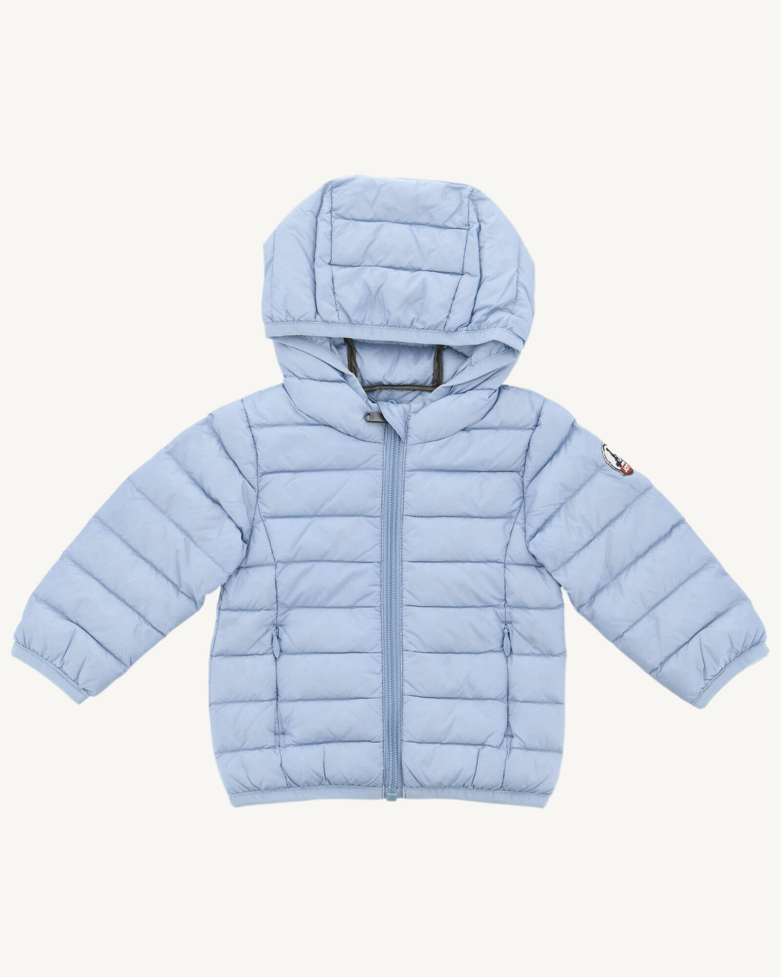 Doudoune à capuche bébé Bleu clair Camille
