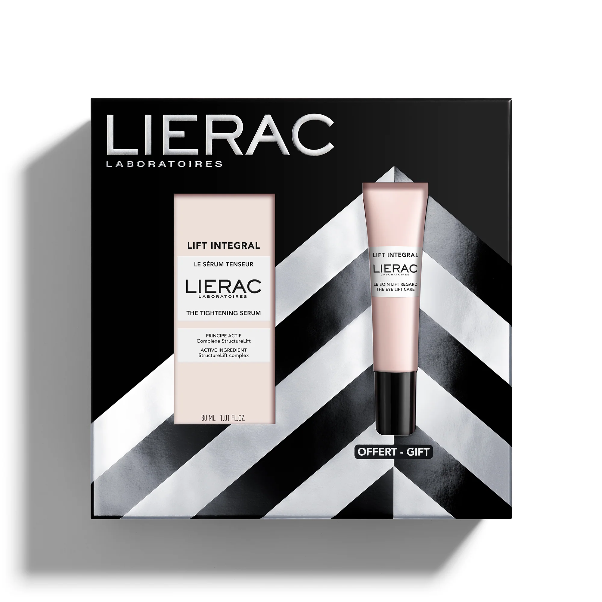 Lift Integral julegavesett serum + Lift Integral Eyes - Løftende gavesett, ansiktsløftende serum