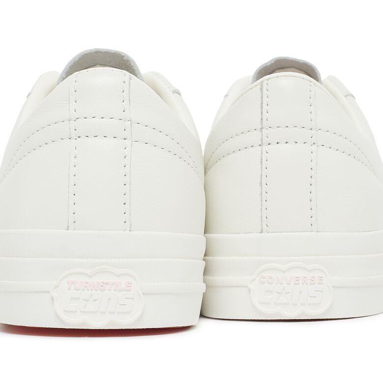 Converse x Turnstile One Star Pro Ox White/Pink/White