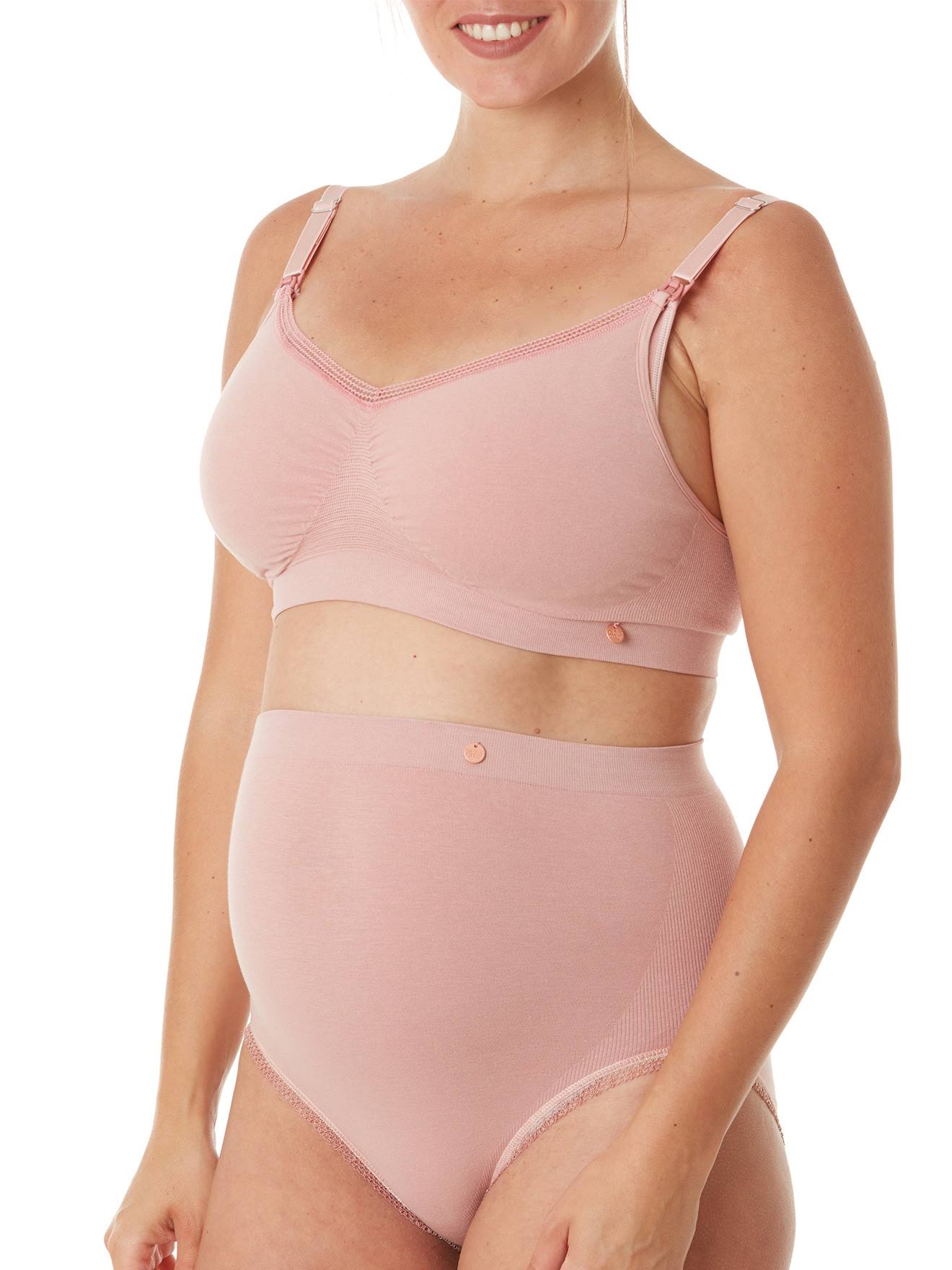 Culotte haute de grossesse sans couture Organic CACHE COEUR naturel
