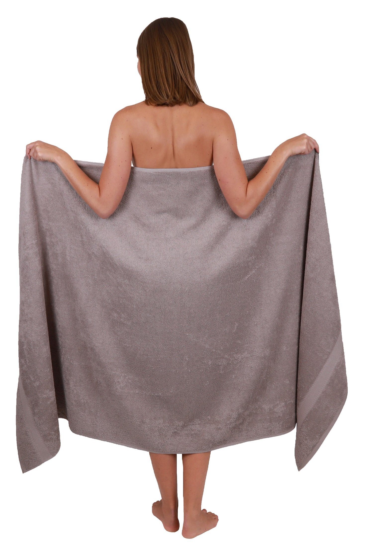 Betz Badetuch 2 Stück Badetücher groß XXL PALERMO 100% Baumwolle Größe 100 x 200 cm, 100% Baumwolle
