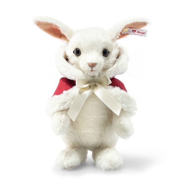 Weihnachtshase, 22 cm, weiß