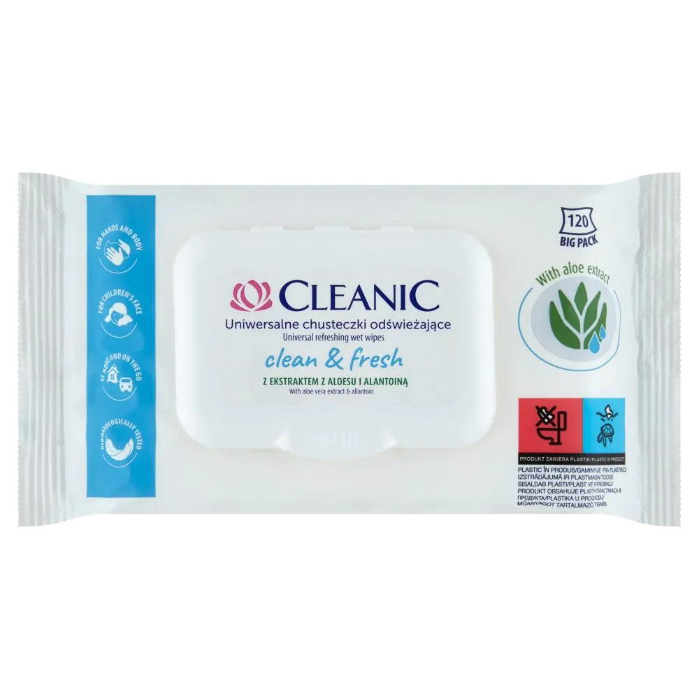 Cleanic Clean & Fresh Forfriskende Servietter