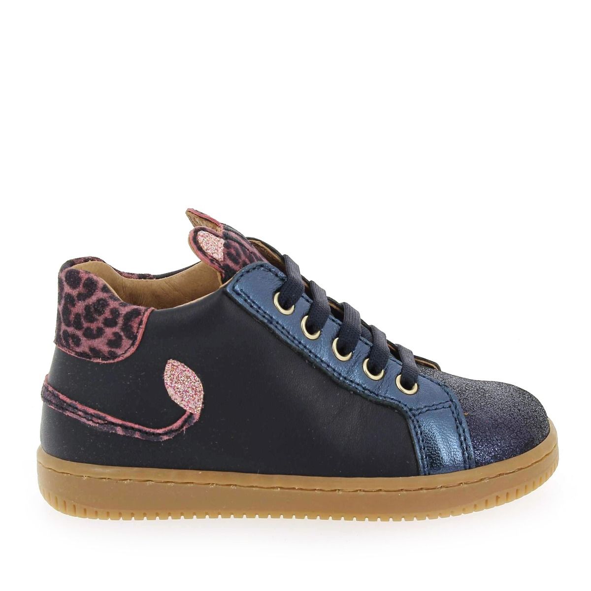 Babybotte  FLEOPARD - marine rose