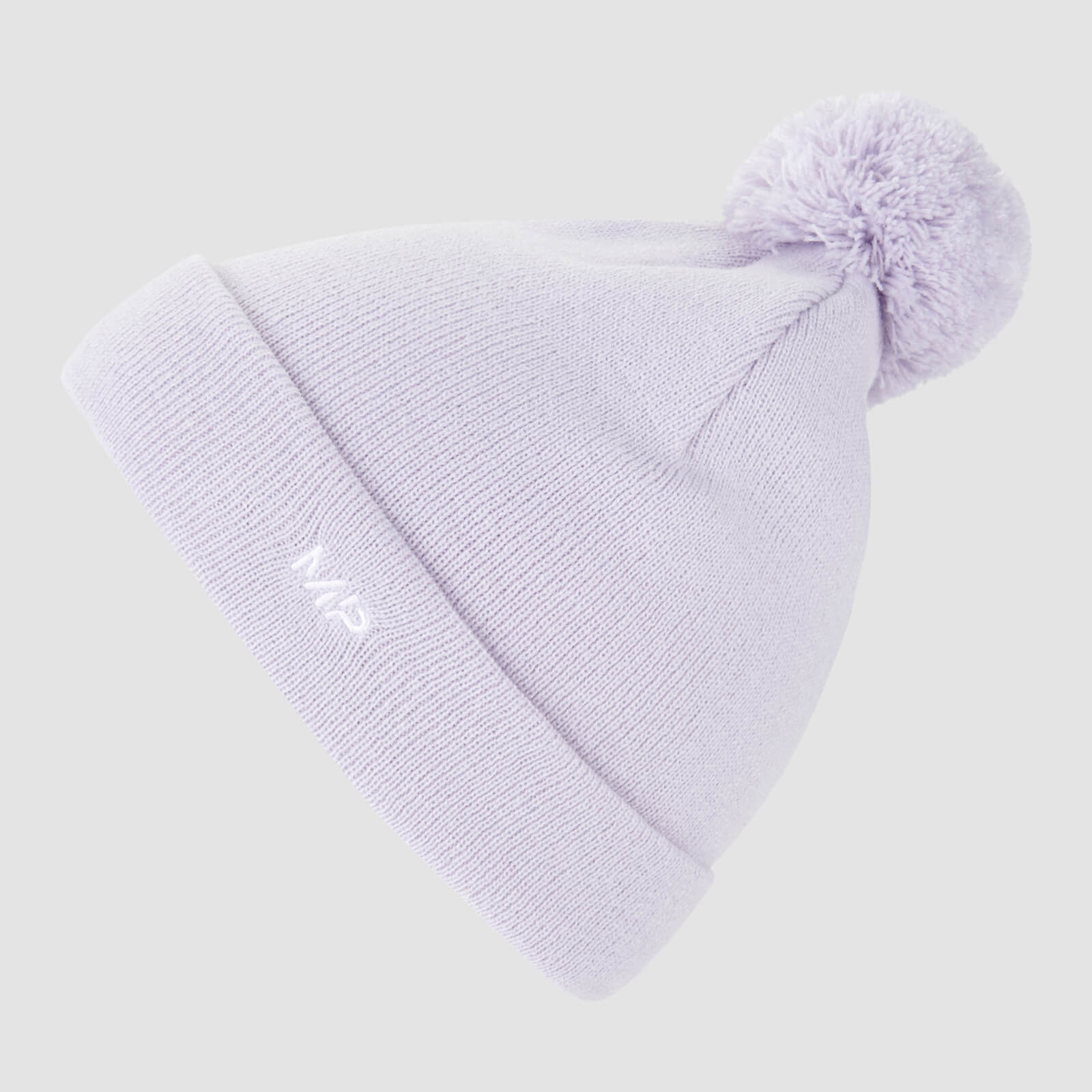 MP Bobble Hat - Lilac/White