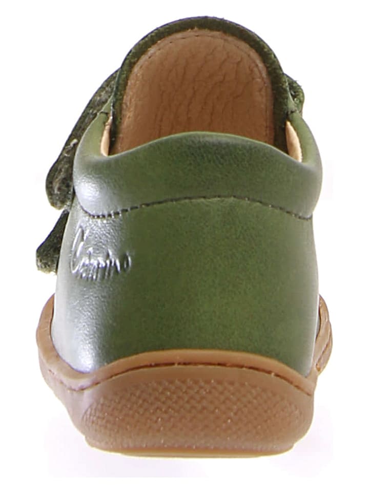 Naturino Leder-Sneakers in Grün günstig kaufen
