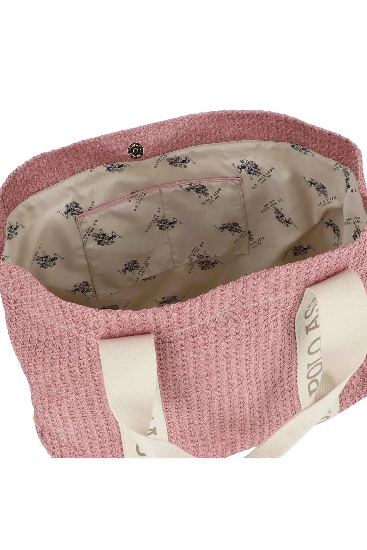 U.S. Polo Assn.  Straw 03 Shopper Tasche L 38 cm