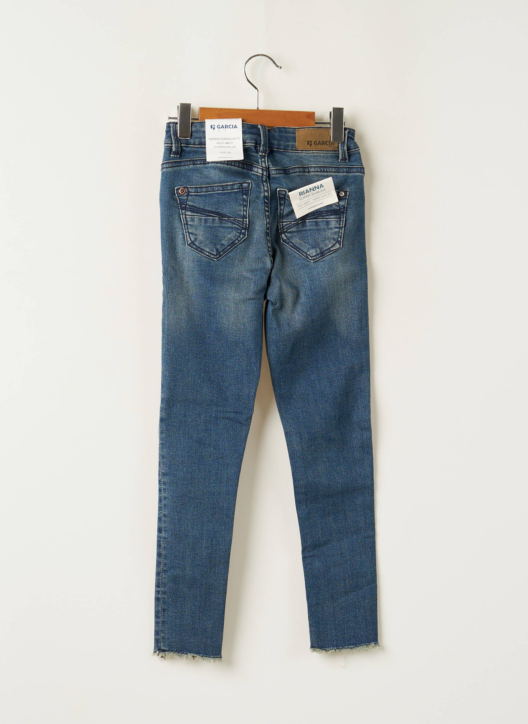 Garcia Jeans Skinny Fille couleur bleu