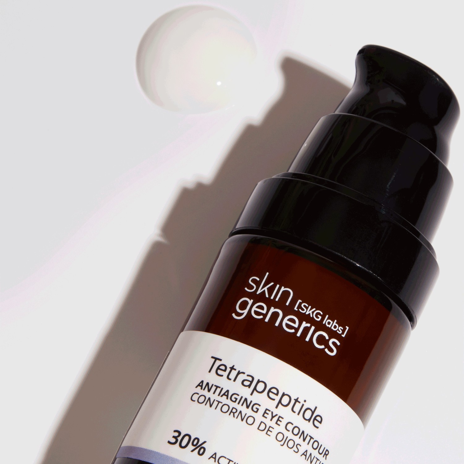 Crema contorno occhi antirughe e anti-occhiaie Skin Generics con tetrapeptide