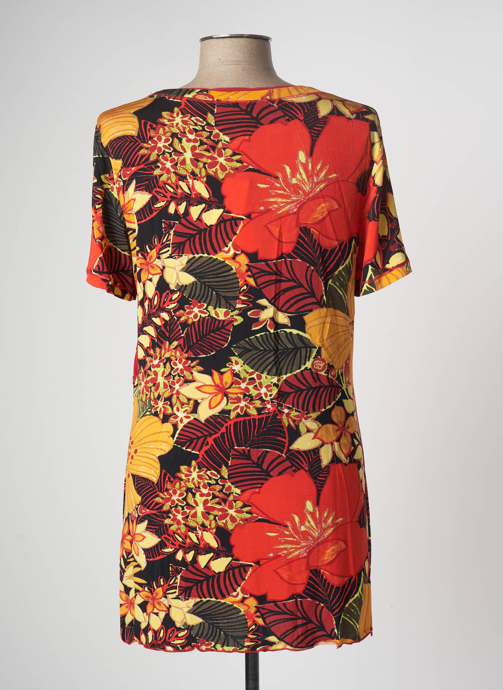 Evalinka Tuniquemanchecourte Femme couleur rouge