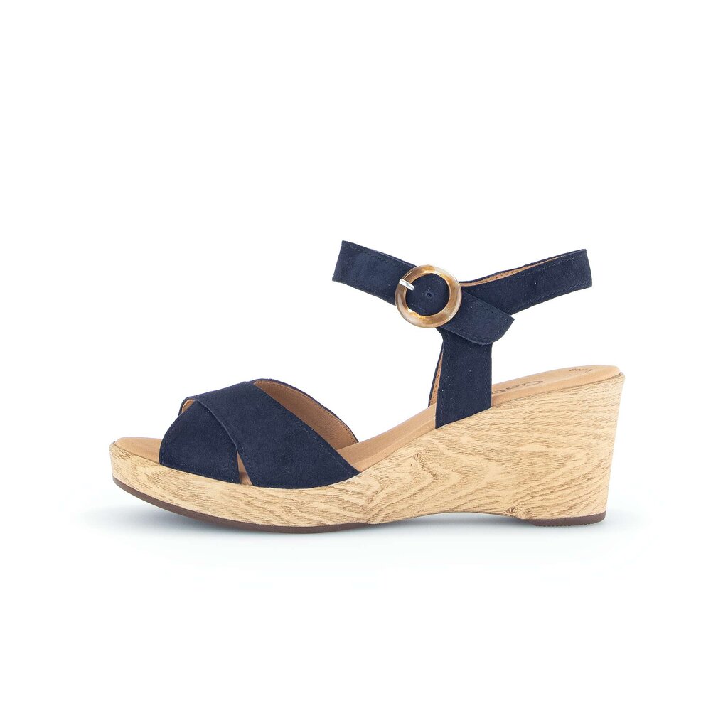 Gabor fashion Keilsandalette blau
