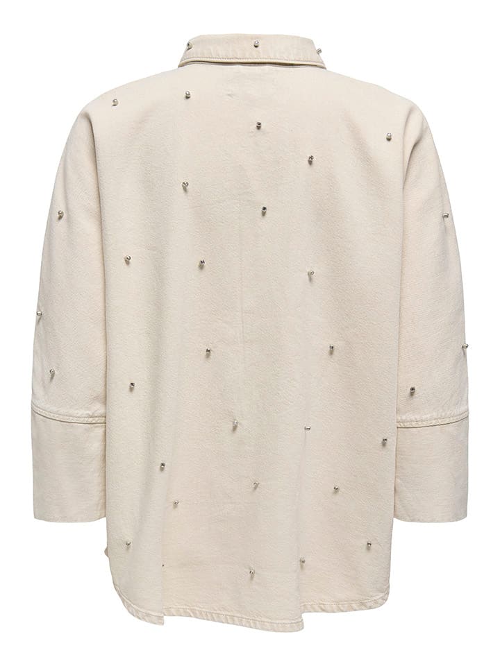 ONLY Bluse in Creme günstig kaufen