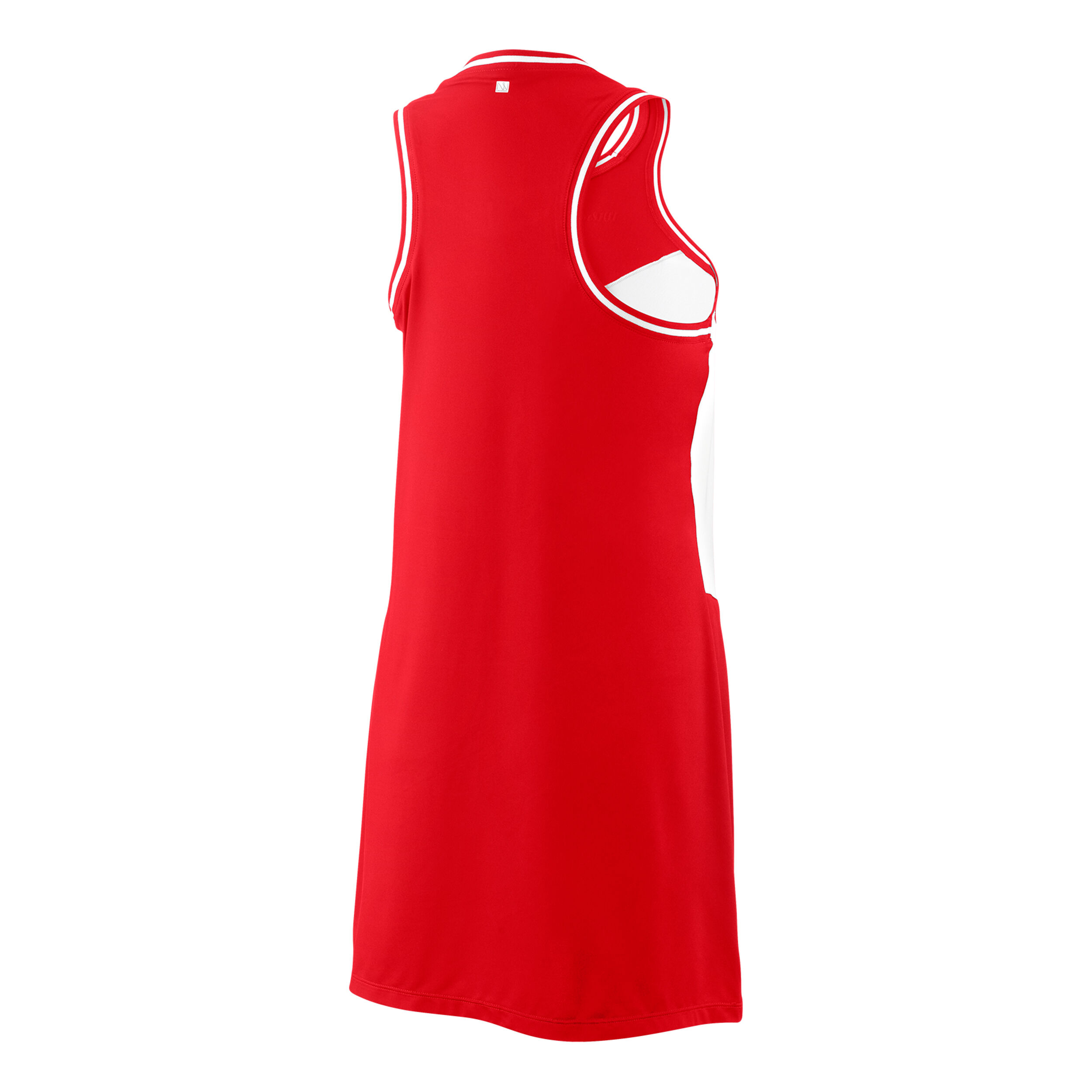 Team II Kleid Damen - Rot, Weiß