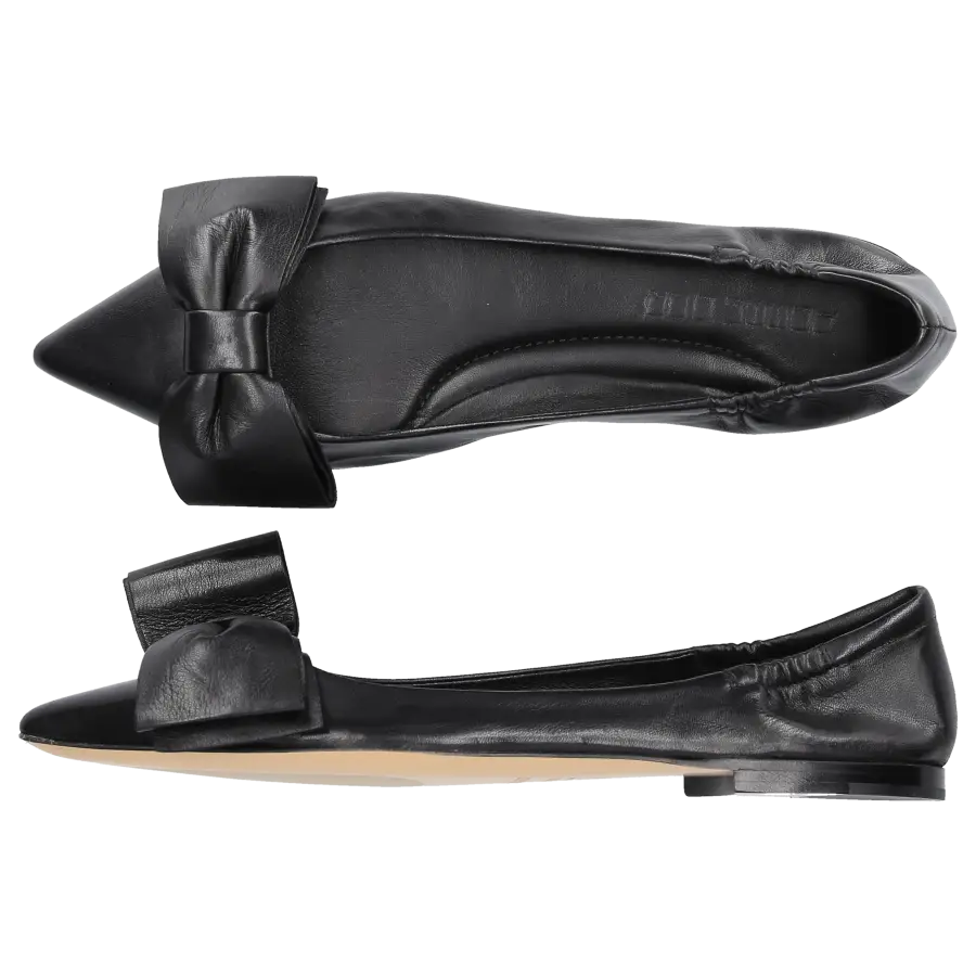 Pomme D`OR - Ballerinas 0798 Nappaleder - schwarz