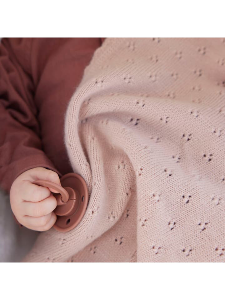Elodie Details Pointelle Decke - Blushing Pink in Rosa100 x 75 cm günstig kaufen onesize