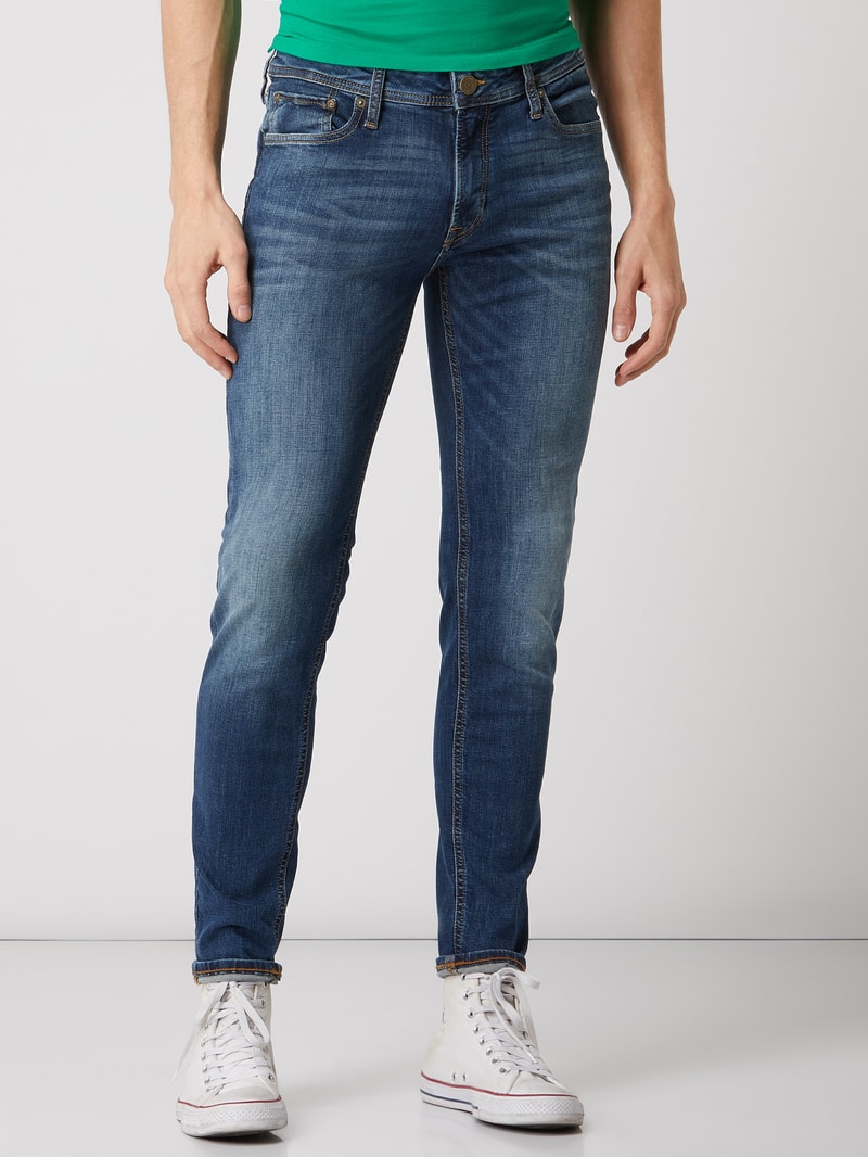 Slim Fit Jeans mit Stretch-Anteil in jeans