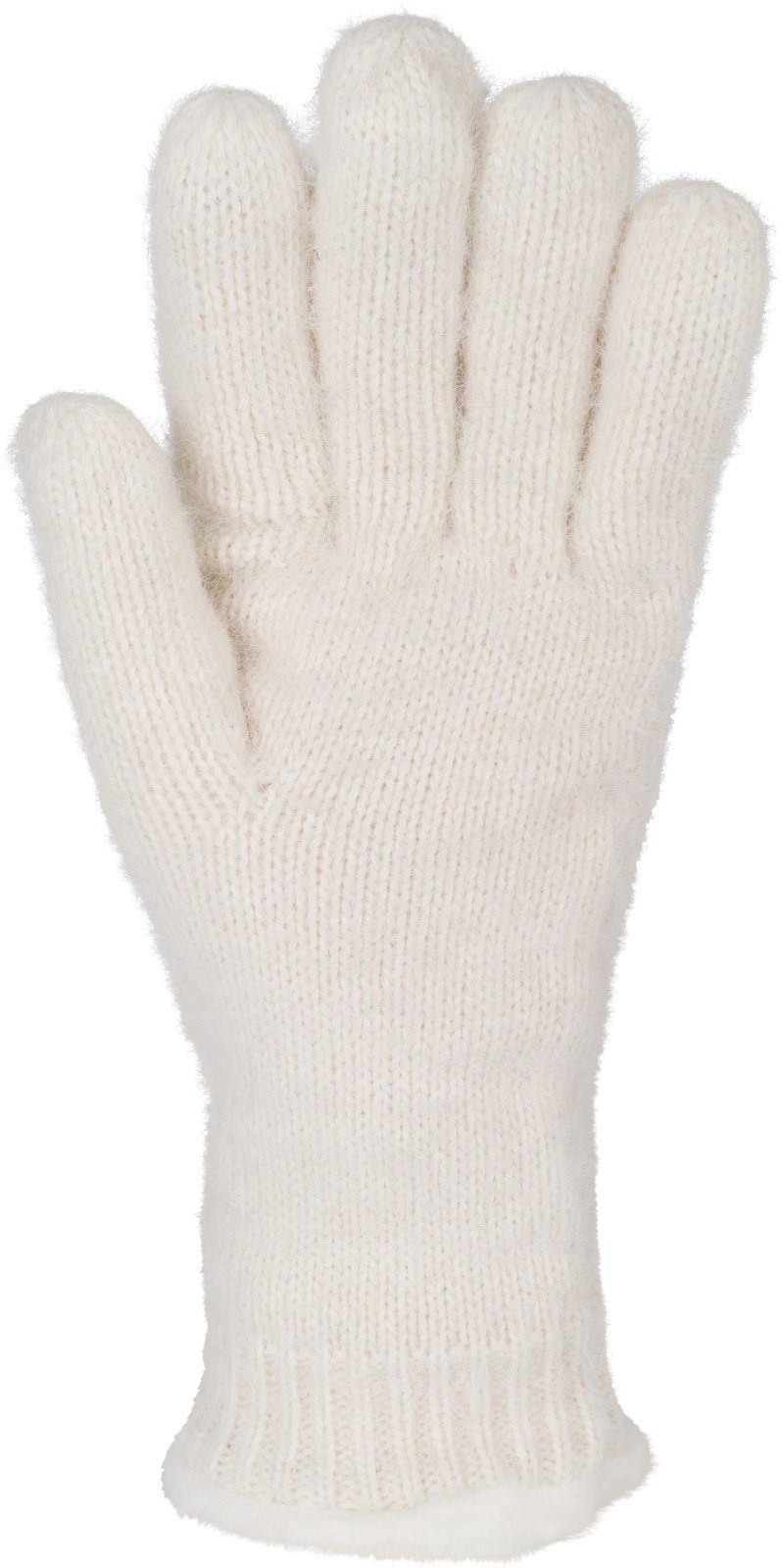 styleBREAKER Strickhandschuhe Strickhandschuhe mit Reiskornmuster und Fleece