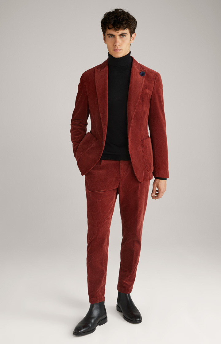 Cordhose Lester in Rot