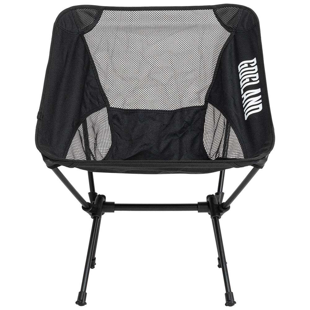 GOGLAND faltbarer Campingstuhl 2er-Pack schwarz