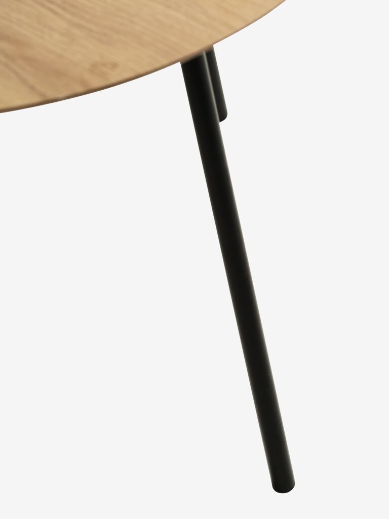 NYBO NYBO table d'angle Ø55 coloris chêne/noir
