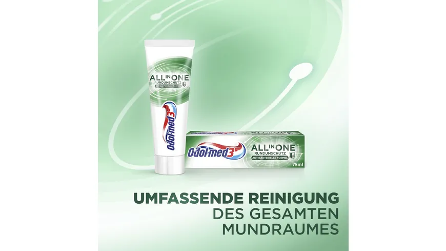 Odol-med3 All-in-One Antibakteriell Zahncreme 75ml 75 ml