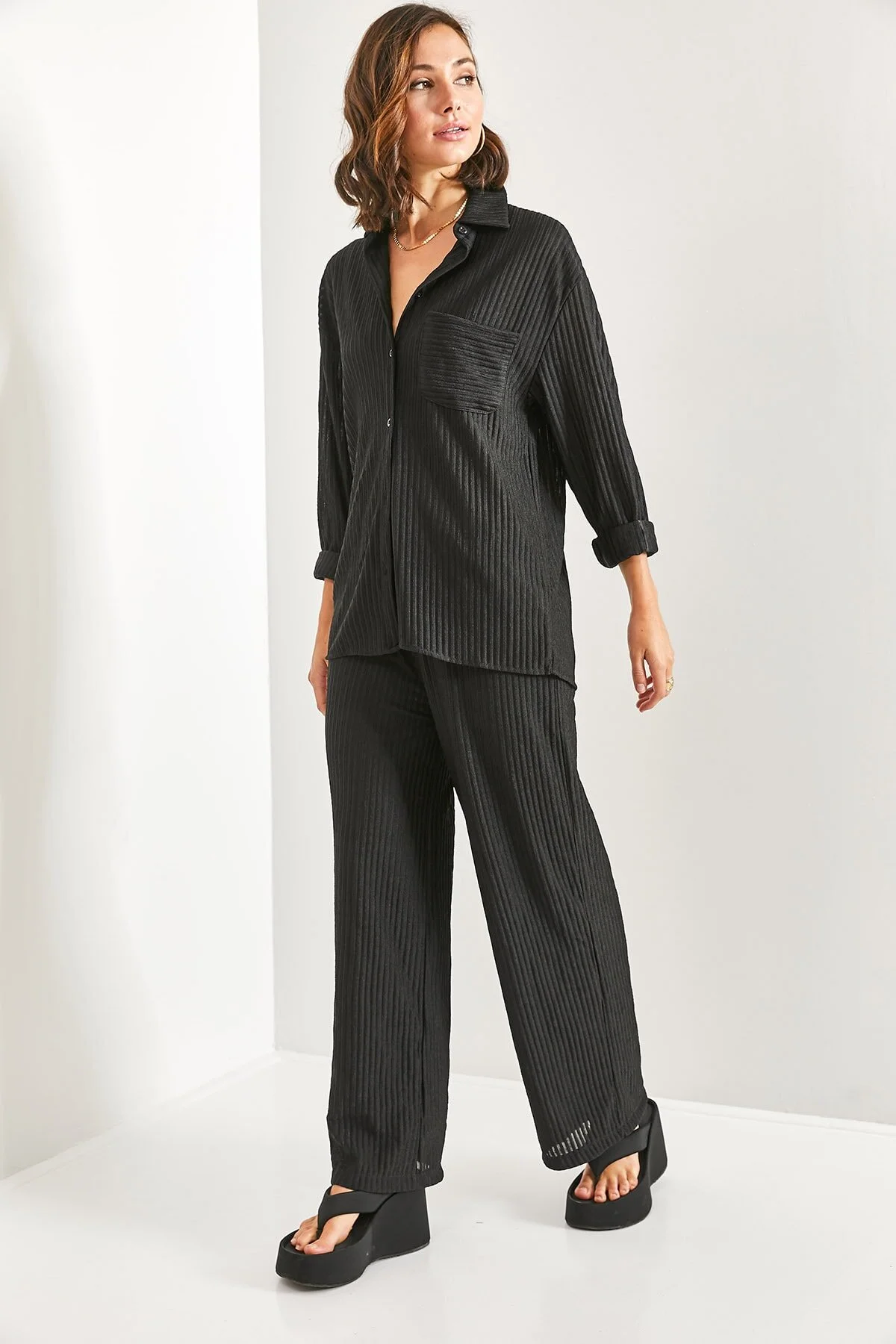 Bianco Lucci  Damen-Panorama-Doppelanzug 9222