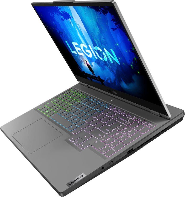 Lenovo Legion 5 15IAH7H Gaming-Notebook (39,62 cm/15,6 Zoll, Intel Core i7 12700H, GeForce RTX 3060, 512 GB SSD)