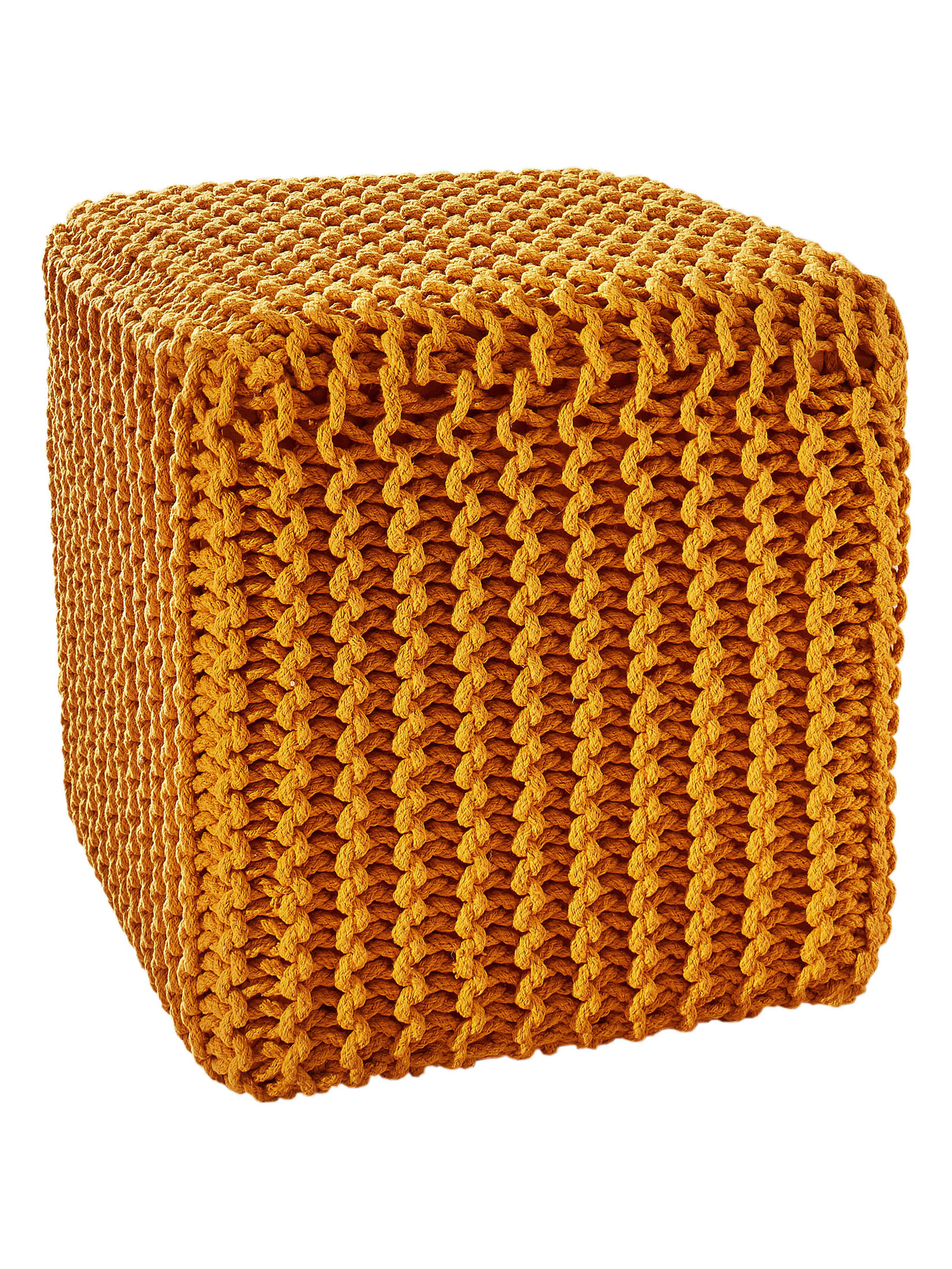Kiruna Strick-Pouf, Yellow