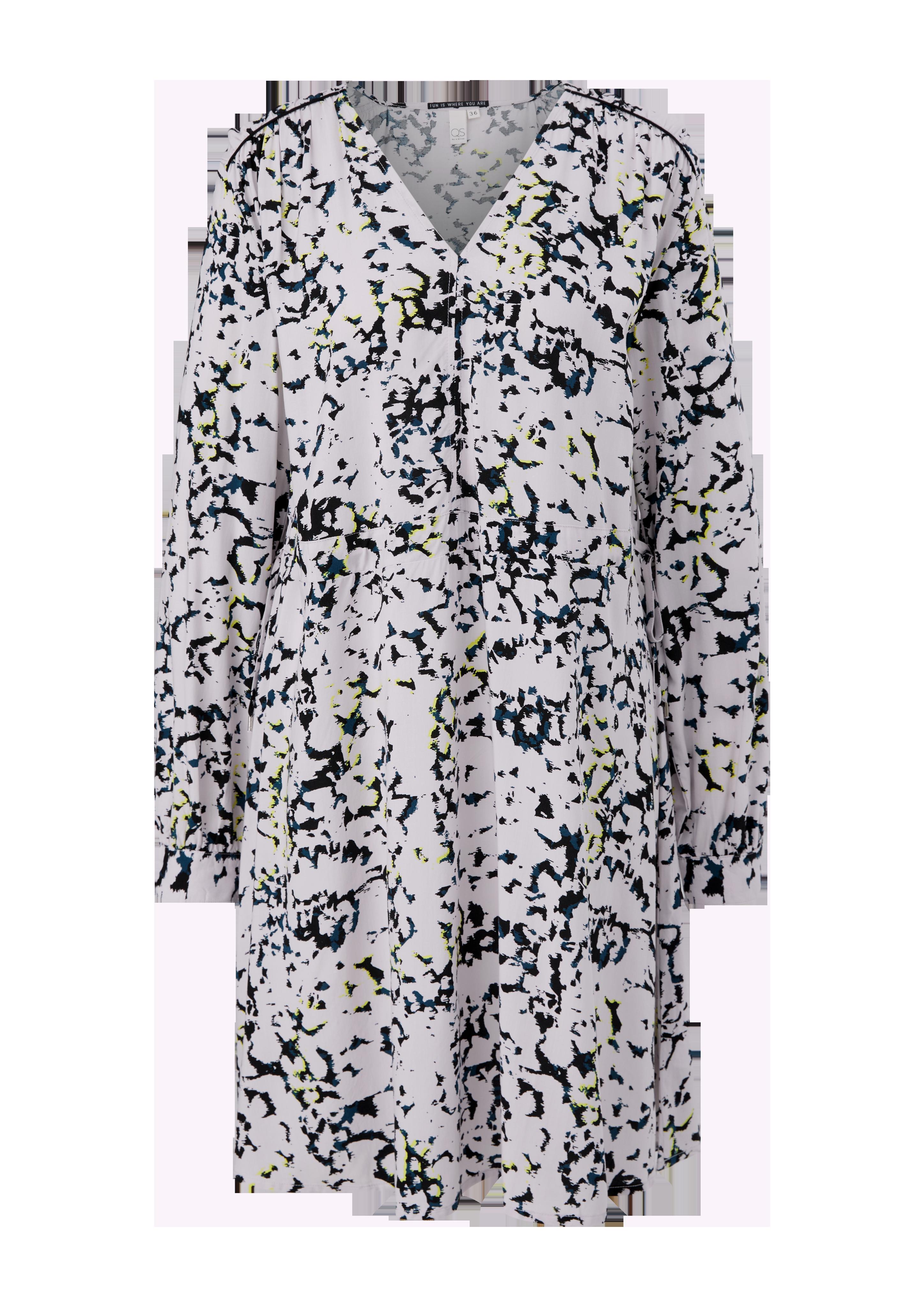 Kurzes Kleid mit Allover-Muster  2123871-69A0